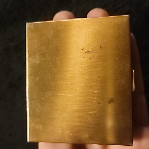 Vintage 1950s Trickettes by Wiesner rhinestone powder compact purse mirror! RARE - Picture 4 of 9